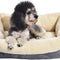 24-Inch Machine Washable Self Warming Pet Bed for Cat or Dog, Rectangle, Grey, 24"L X 20"W X 7"H