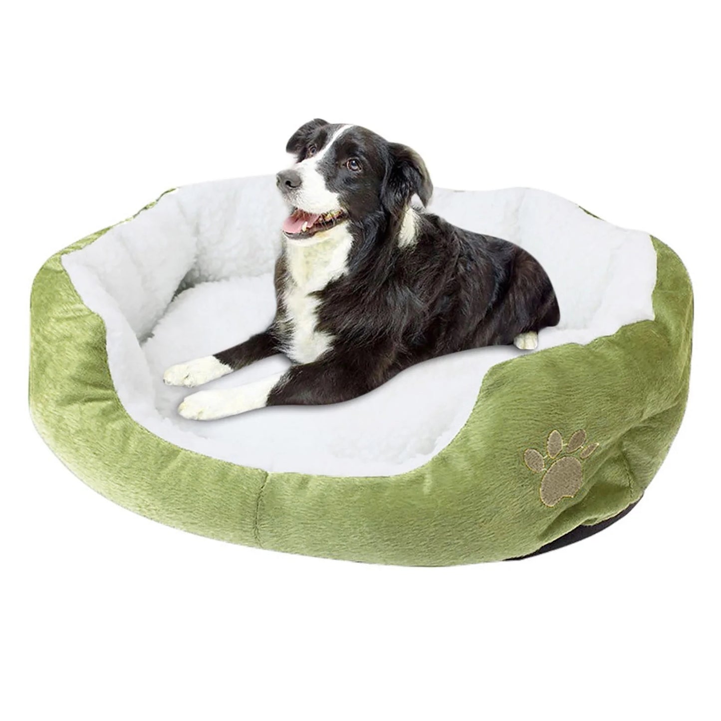 Dog Bed for Small Dogs, Cozy Calming Pet Bed for Dogs Cats, Anti-Anxiety, Non-Slip and Machine Washable, Perfect for Home, Indoor/Outdoor Use